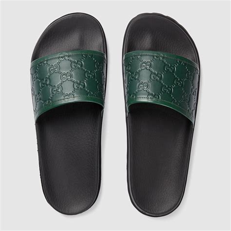 gucci slie|Gucci slides for men.